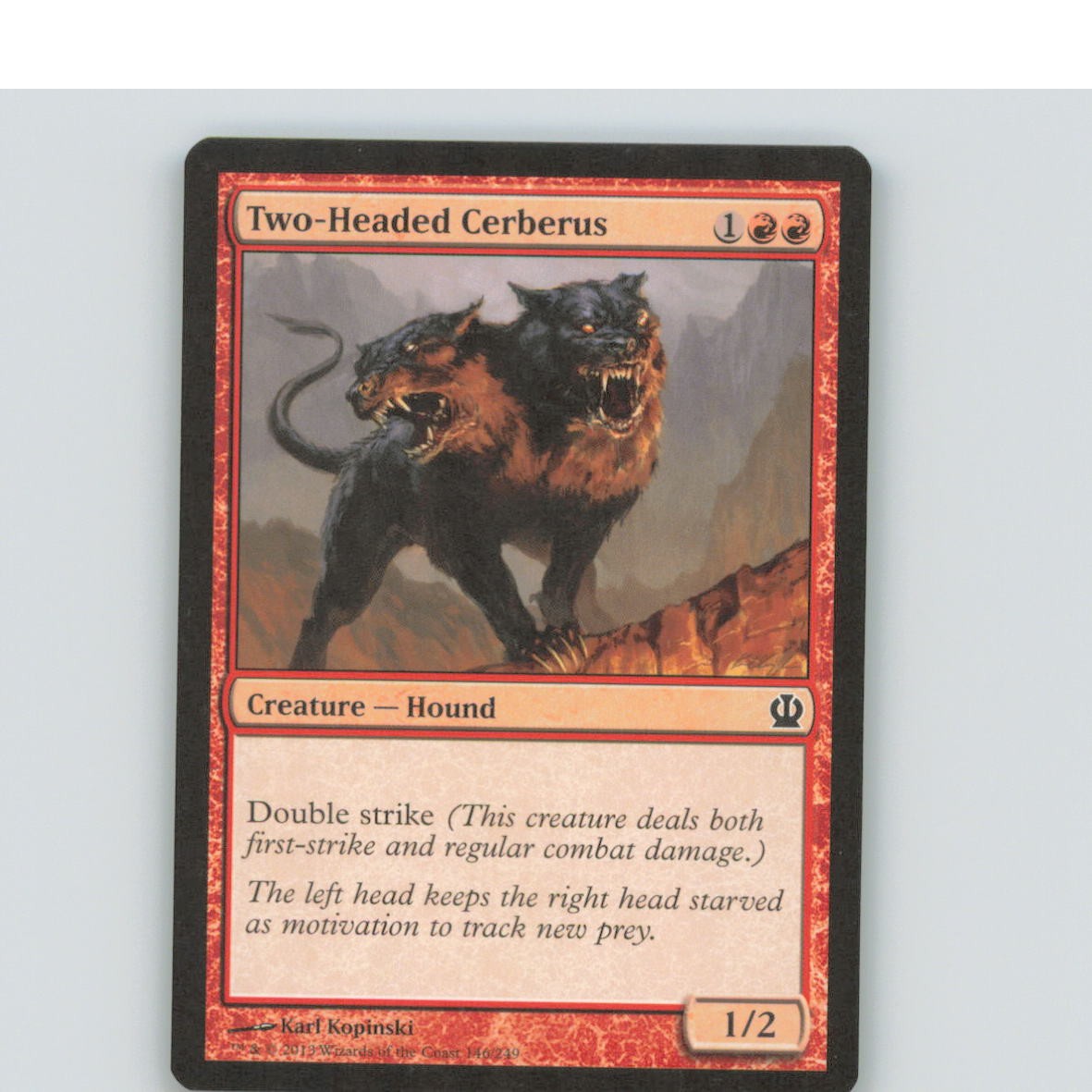 TWO-HEADED CERBERUS 146 C THEROS MAGIC: THE GATHERING NM/M