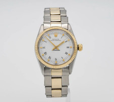 Rolex Oyster Perpetual 31 Midsize Two Tone 18k Gold 6551 Automatic 31mm