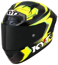 Full-Face Helmet KYT NZ RACE Carbon Competition Yellow