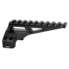 Warne Diving Board 30mm Aluminum Anodized Finish Black Skyline Rail Mount 7859M