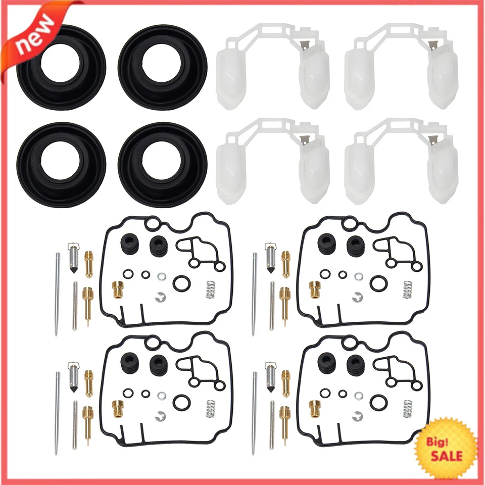 Kit Reparación Carburador 4x Para YAMAHA FZR600 FZR 600R 1990-1999 Kit Reconstrucción Carburador Foto 2 de 4