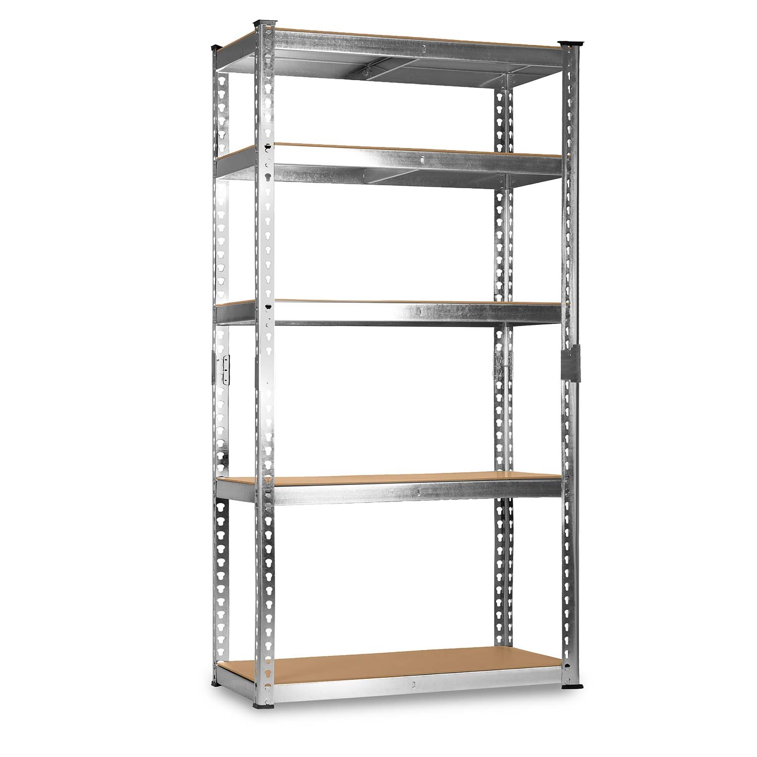 Étagère de rangement en métal 183 x 90 x 40 cm Humberg HR-853 argent