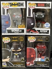 Funko Pop DC Batman Bundle Murder Machine Batman Beyond Red Death PX EXCLUSIVE