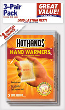 Hothands Hand Warmers, up to 10 Hours of Heat, 2 Hand Warmers Each Value Pack o