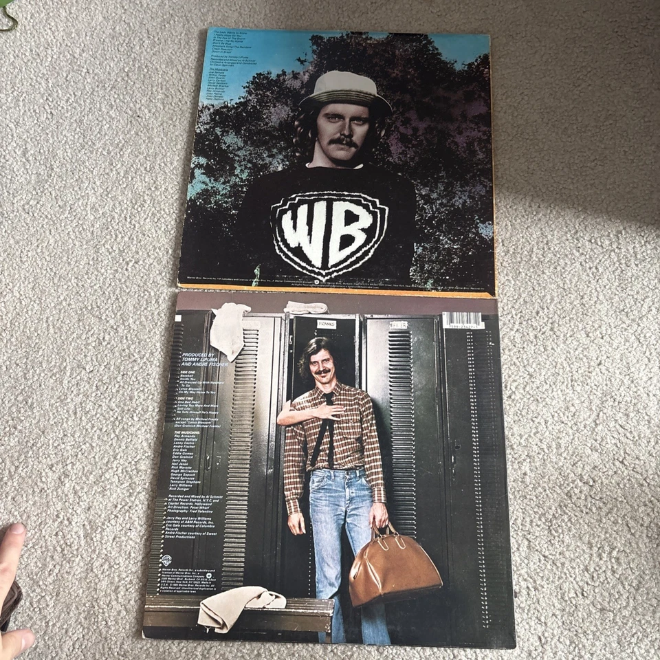 MICHAEL FRANKS Lot of 2 LPs: Sleeping Gypsy - One Bad Habit - Image 2 of 4