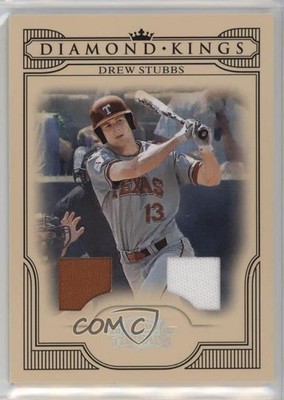 2008 Donruss Threads Diamond Kings Materials 149/250 Drew Stubbs #DK-9 0c6