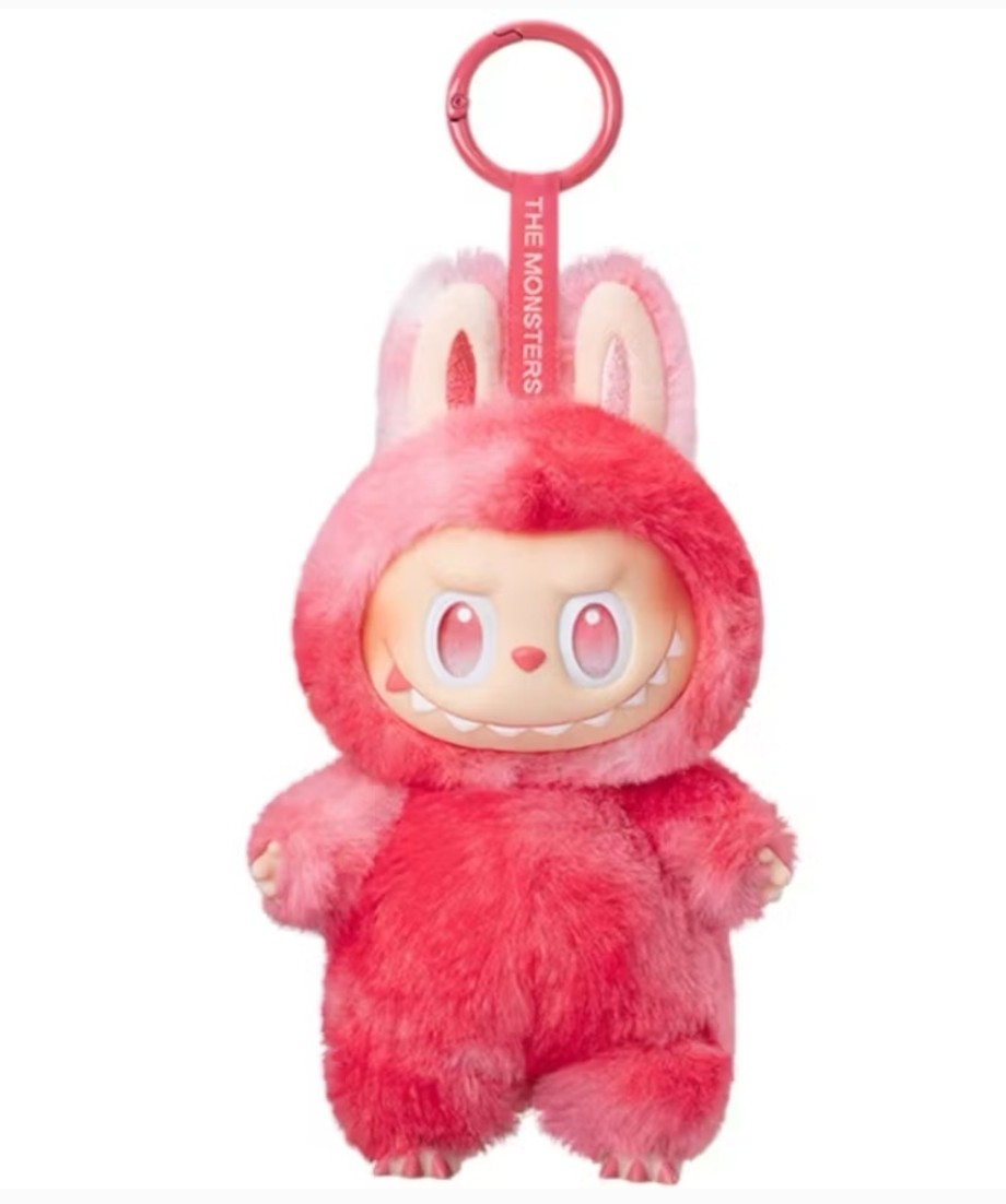 Popmart Big Into Energy LOVE Labubu Plush Vinyl Charm Authentic US Seller