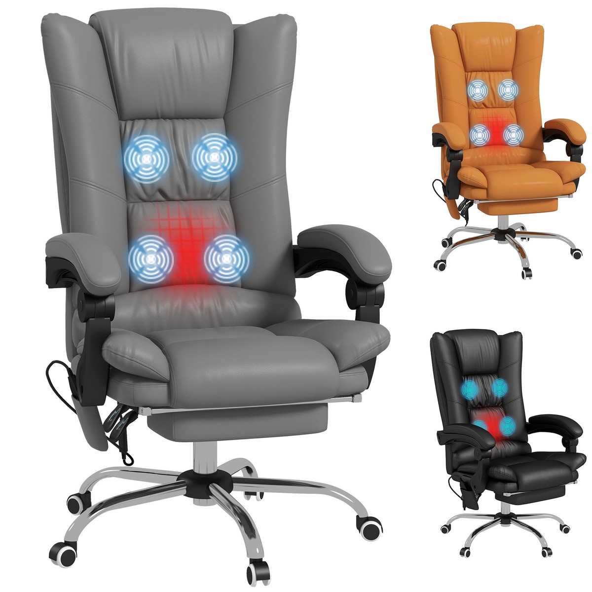 vinsetto 7-point vibrating massage office chair Water-Based Lubricants for Industrial Use Are They Safe main image 0