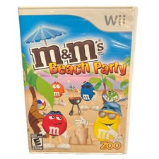M&M's Beach Party (Nintendo Wii, 2009) Nintendo Wii Video Games Party Games