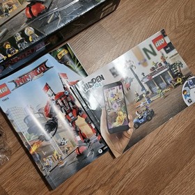 NEW SEALED Bags LEGO 70615 The Ninjago Movie Fire Mech w/Minifigs 100% Complete