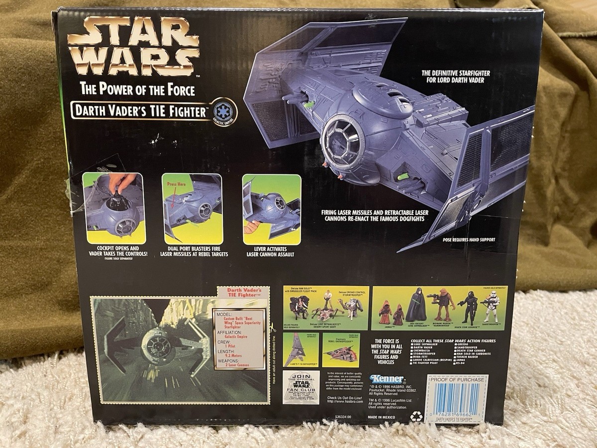Kenner 1996 STAR WARS TIE Darth Vader display picture 1