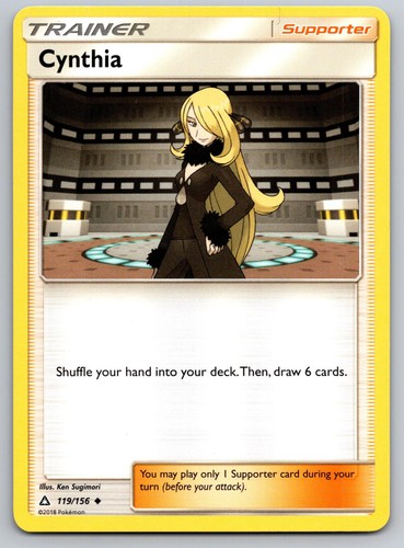 Cynthia 119/156 Uncommon Ultra Prism Pokemon Near Mint