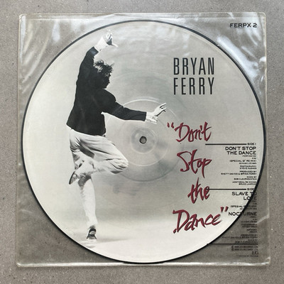 Bryan Ferry 12'' vinyl picture disc Slave To Love/Don't Stop The Dance  VG 1985
