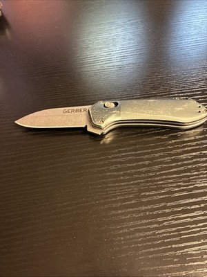 Gerber Highbrow Compact 7cr Stainless Steel Knife 31-003764 Grey