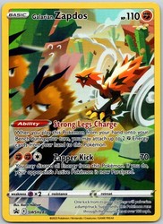 Galarian Zapdos SWSH283 Black Star Promo Holo