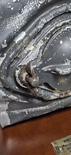 WW2 GERMAN MESSERSCHMITT BF 109 FUEL FILLER CAP, DROP TANK, BATTLEFIELD RELIC - Picture 9 of 12