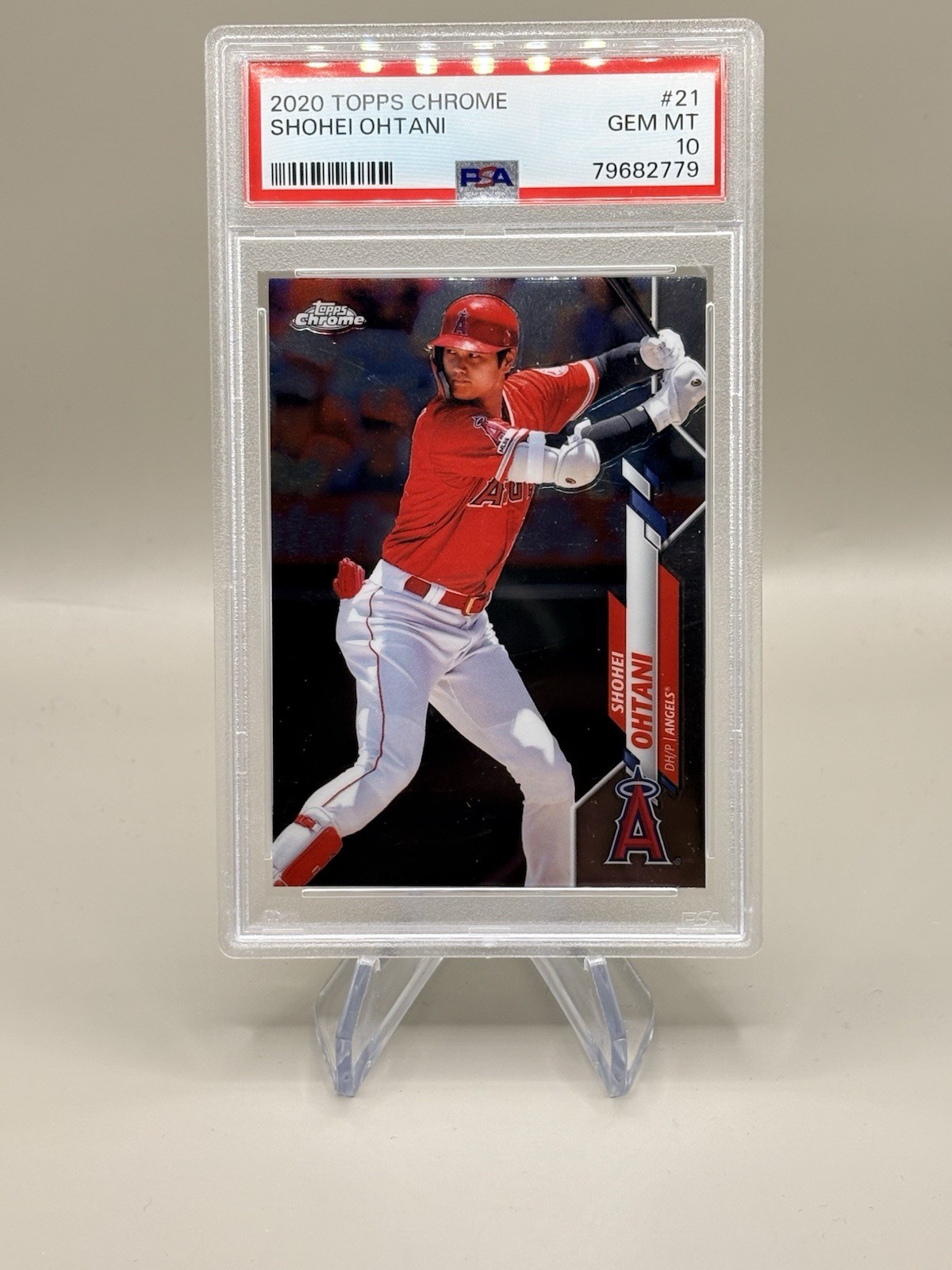 2020 TOPPS CHROME #21 SHOHEI OHTANI PSA 10 Los Angeles Angels 🔥 Legend