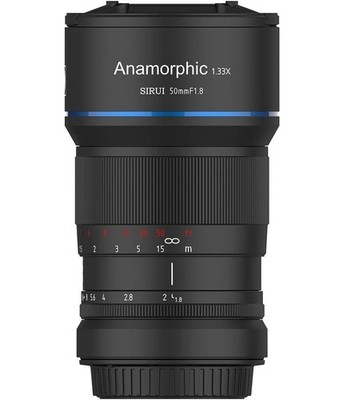 SIRUI 50mm F1.8 1.33X Anamorphic Lens for E Mount APS-C SR-MEK7E