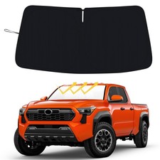 Windshield Sun Shade for 2024 2025 2026 Toyota Tacoma Accessories Custom Fit ...