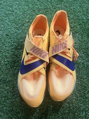 Nike Zoom Long Jump Elite Men's 13 Citron Pulse Track Field Spikes  FZ9326-800