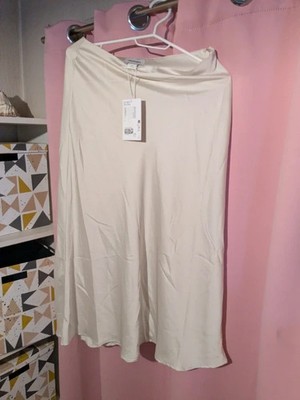 Monki Satinrock S creme