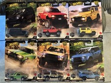 Hot Wheels Premium 2025 Car Culture "HW Off Road" Complete Set with CHASE   