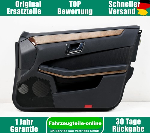 Mercedes E-Klasse S212 A2127202270 Türverkleidung Türpappe Vorn rechts