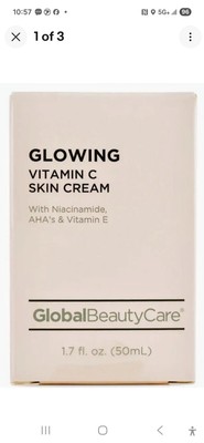 Global Beauty Care Glowing Vitamin C With Niacinamide, AHA's & Vitamin E. New!!!
