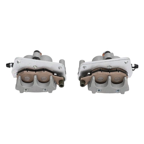 2PCS Front Brake Caliper With Brake Pads Left Right Enhanced Safety S3 2580T 01 - Picture 3 of 22