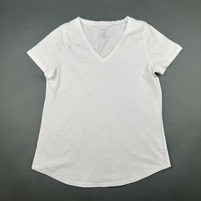Sonoma Goods For Life Everyday Women's Short Sleeve Size Medium V-Neck Tee