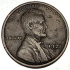 1921-S Lincoln Wheat Cent Penny VG Very Good | Better Date | Actual Coin - 2257