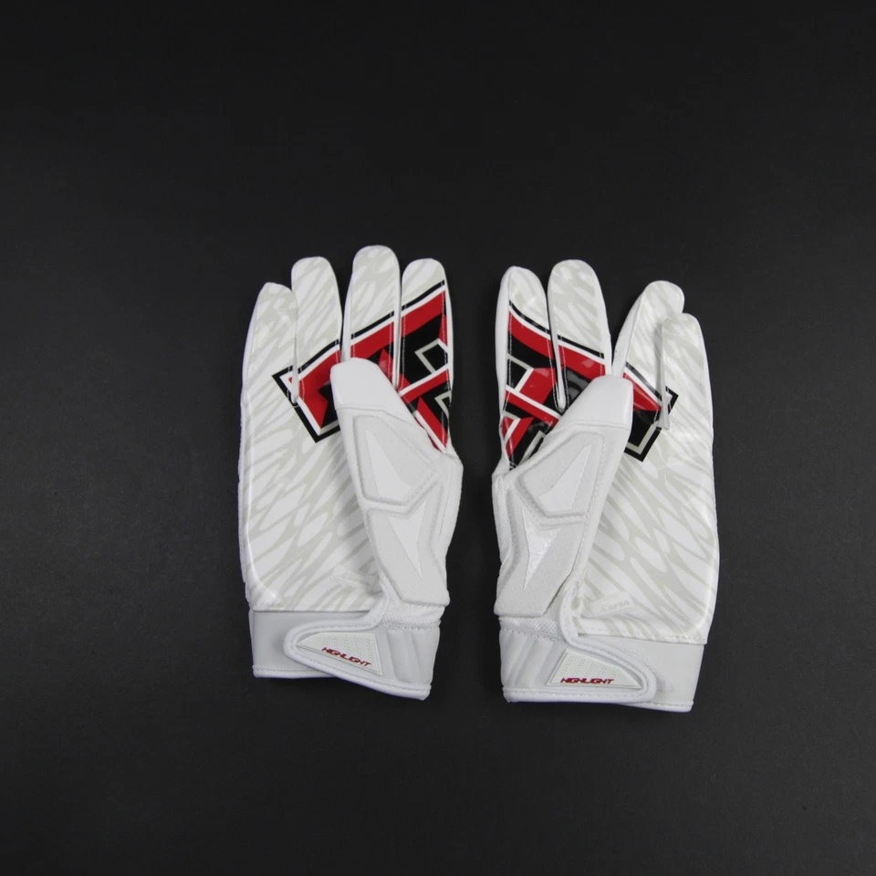 Guantes Under Armour Texas Tech Red Raiders - Receptor Hombre Blanco Nuevos Foto 2 de 4