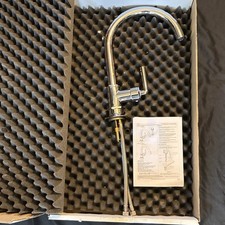 Waterworks Henry One Hole Gooseneck Kitchen F...