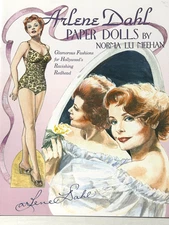 Paper Doll Book UNUSED 2013 Arlene Dahl
