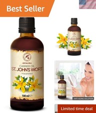 St Johns Wort Infused Oil 3.4 Fl Oz - 100ml - Hypericum Perforatum - 100 Pur...