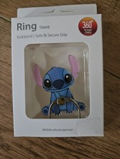 Stitch Cartoon Blue Pink Plastic Phone Ring Stand Kickstand Holder Universal