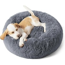 Bedsure Calming Dog Bed for Small Dogs - Donut Washable Small Pet Bed, 23 in