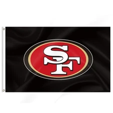 San Francisco 49ers3x5 ft Flag Banner NFL Football Free Shipping