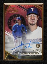 2021 Topps Gold Label Framed Auto Black 40/75 Kohei Arihara #FA-KA Auto 0g27