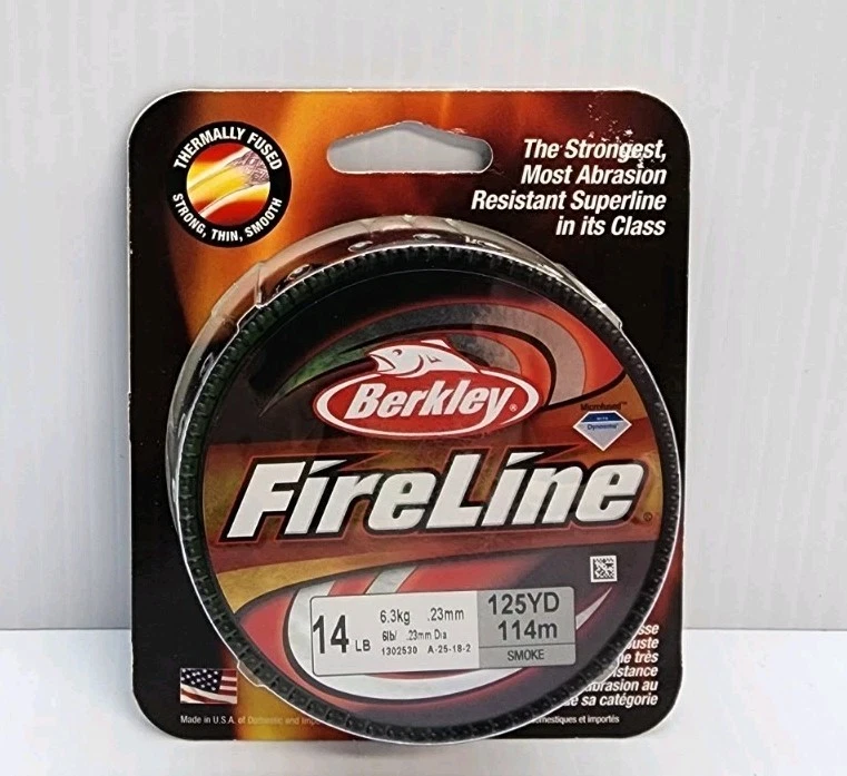 Berkley FireLine Superline 4 Lb (1,8 Kg) – Ligne De Pêche Cristal, 1500 Yards (1371 M)