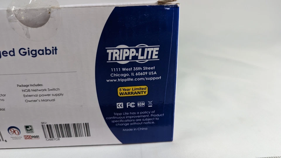 Tripp Lite 8-Port Gigabit Ethernet Switch - Image 3 of 4