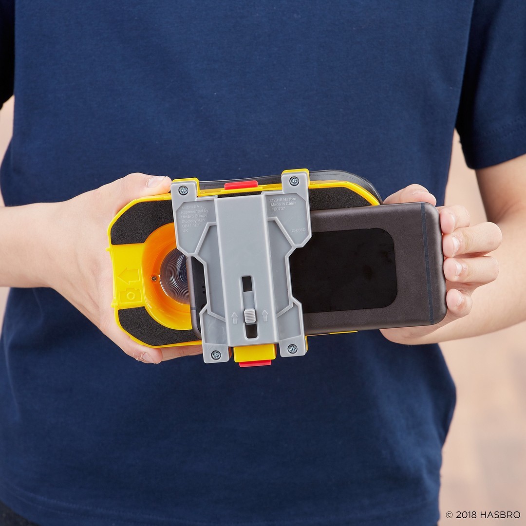 Transformers – Masque Bee Vision AR – Réalité Augmentée Bumblebee – Dès 8 Ans, Application Incluse