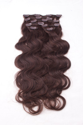 Silk-co Echthaar-Topper, Clip-in, 7x13 Cm Basis, 25 Cm Lang, Dunkelbraun – Für Mehr Volumen & Deckung