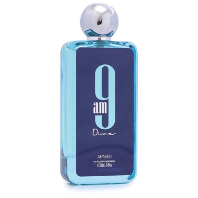 Afnan 9AM Dive Perfumes EDP 3.4 Oz  100 ML For Unisex  USA Seller