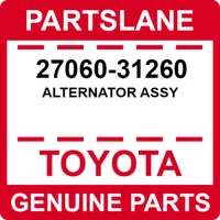27060-31260 Toyota OEM Genuine ALTERNATOR ASSY (For: More than one vehicle)
