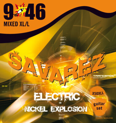 SAVAREZ X50XLL EXTRA LIGHT-LIGHT .009/.046 ELECTRIC GUITAR MUTE