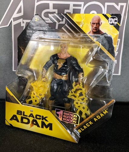 BLACK ADAM 2022 Movie 4" Action Figure NEW Toy DC Comics SHAZAM Super Hero Man - Picture 2 of 7