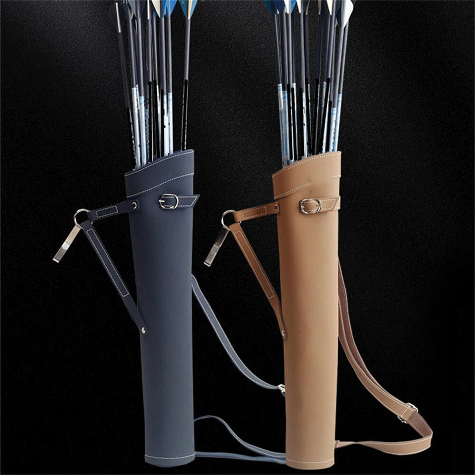 Quiver Archery Arrow Holder Back Bag Waist Hunting Pouch Shoulder Belt Bow Hip - image 4 of 4