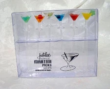olive COCKTAIL PICKS martini daiquiri margarita  party pick Prodyne 5" gift set