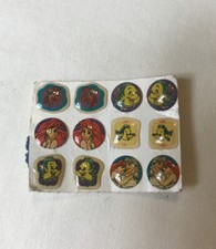 Vintage Disney Ariel Little Mermaild Stick on Earrings